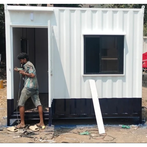 Portable Kitchen Cabin - Color: White And Black