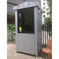 Toll Booth Security Cabin - Color: Grey