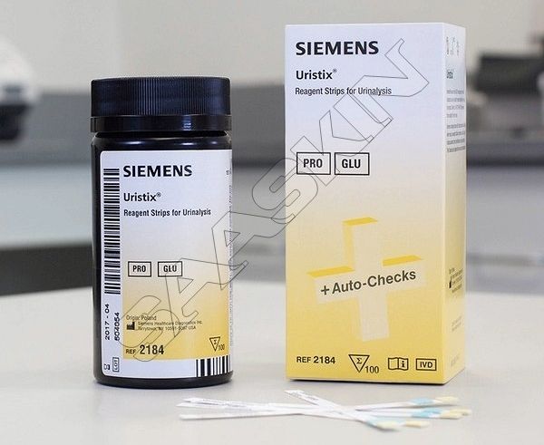 Siemens Uristix Reagent Urinalysis Strips