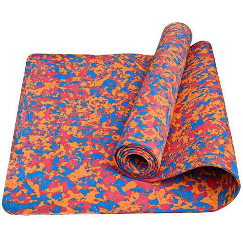 Printed Yoga Mat - Back Material: Rubber Tpr