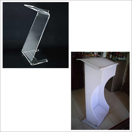 एक्रिलिक प्लेक्सीग्लास पोडियम