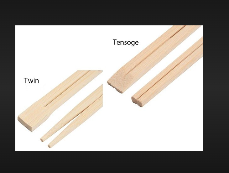 Twin Chopsticks - Wooden | Classic Design, Eco-Friendly Material, Lightweight for Easy Handling, Ideal for Everyday Use