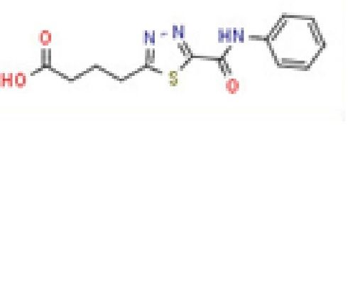 4-[5-(Anilinocarbonyl)-1,3,4-thiadiazol-2-yl]butanoic acid