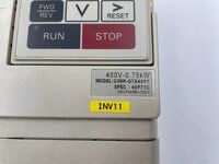 Yaskawa CIMR-G7A40P7 Varispeed-G7 General Purpose Inverter