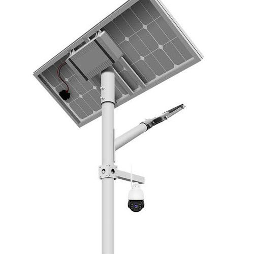 Solar Street Light With Cctv - Color: As Per Availability