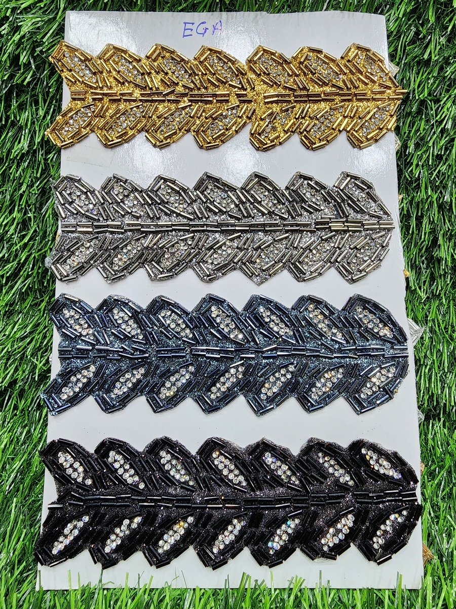 Modern Designer Laces - Color: Black