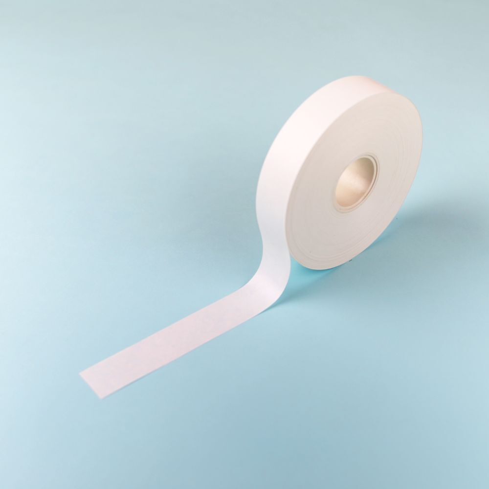 Rigid Box Corner Tape Heat Sealing Tape - Color: White