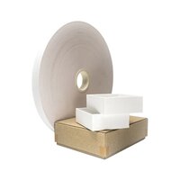 170um Brown Kraft Paper Corner Protection Pasting Tape Hot Melt 19mm Width for Gift Box Carton