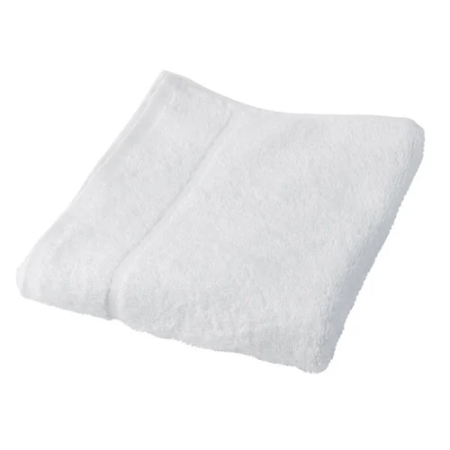 Hotel Bath Towel - 100% Cotton, Full-Sized, Plain White | Washable, Elegant, Perfect for Hotels, Spas, and Home Use