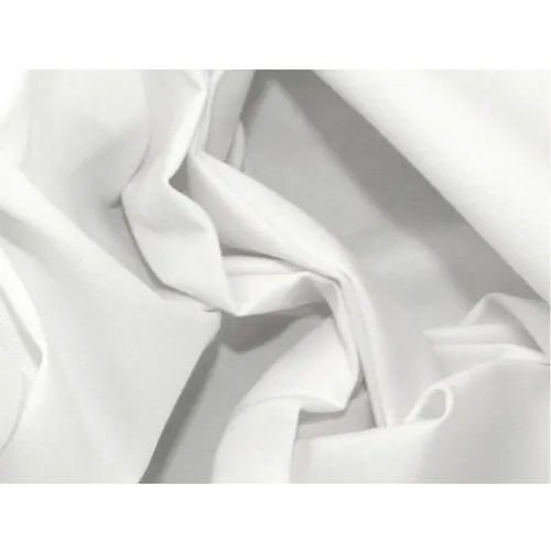 सफेद 20S सूती बेड शीट फैब्रिक