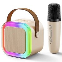 Mitsico Karaoke Sound Toy For Kids And Home With Wireless Mics Portable Bluetooth Speaker - Cavity Quantity: Single
