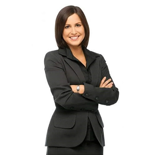 Corporate Uniform Blazer - Cotton Fabric, Unisex Design, Classic Black Color | Customizable Logo, Full Sleeves, All-Season Washable