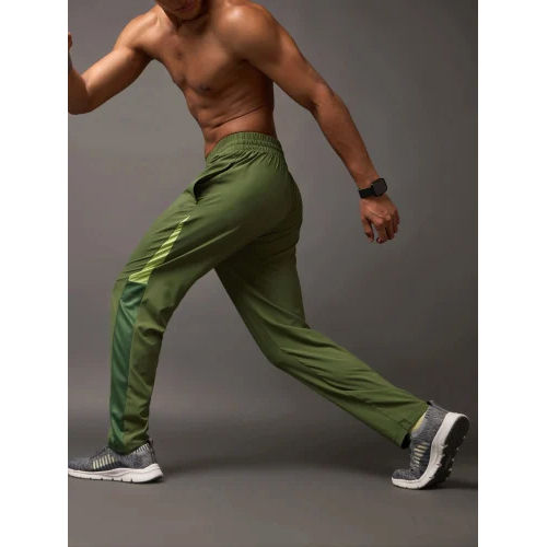 Mens Olive Green Sports Lower - Gender: Male