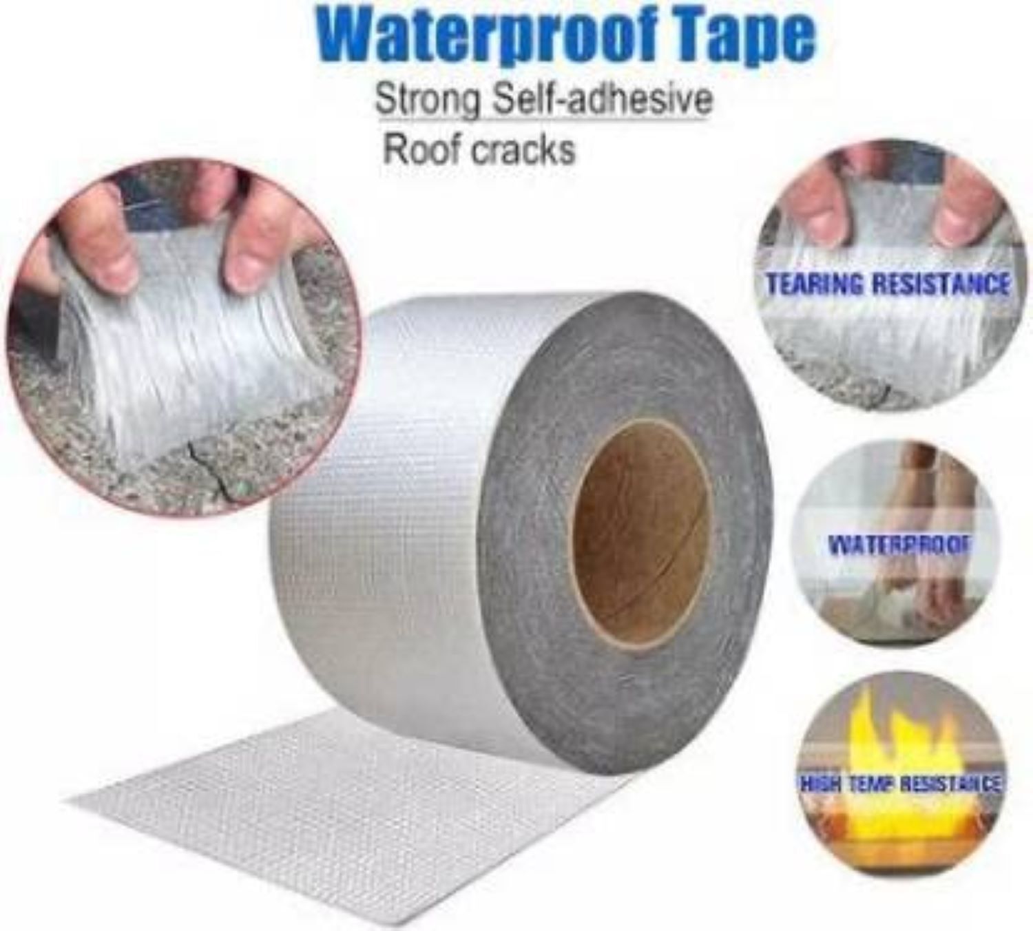 Alluminum Foil Tape - 2 Inch - Color: Silver