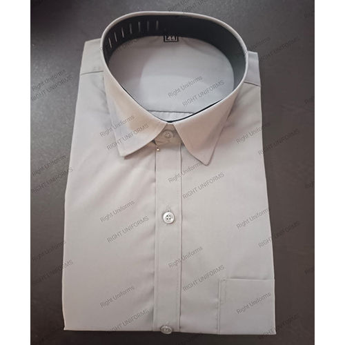 Mens Cotton Shirt - Color: White