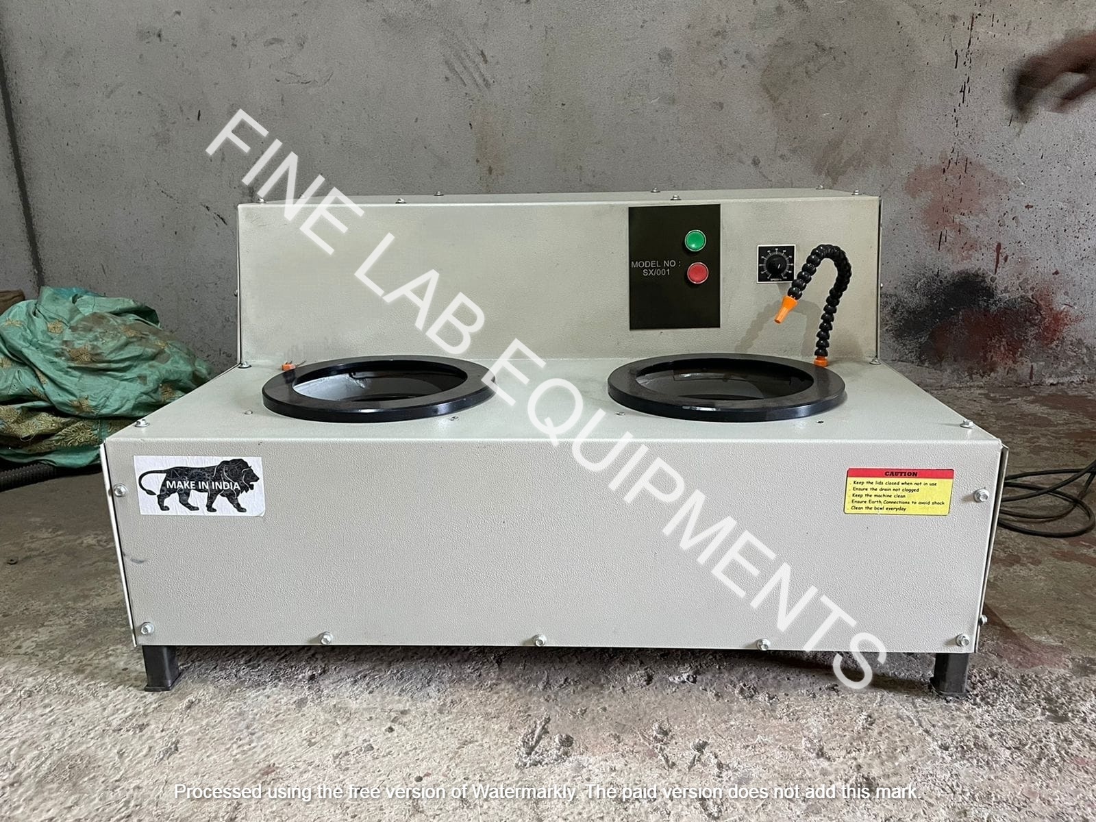 DOUBLE DISK POLISHING MACHINE