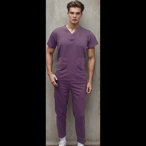 Scrubs Spandex Dewberry