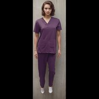 Scrubs Spandex Dewberry