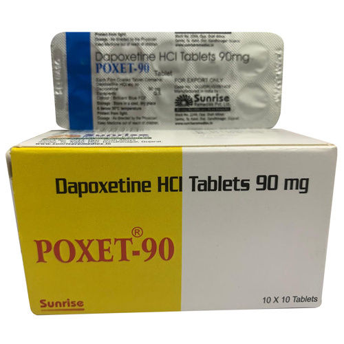 Poxet 90 Mgdapoxetine Hci Tablets - Drug Type: General Medicines