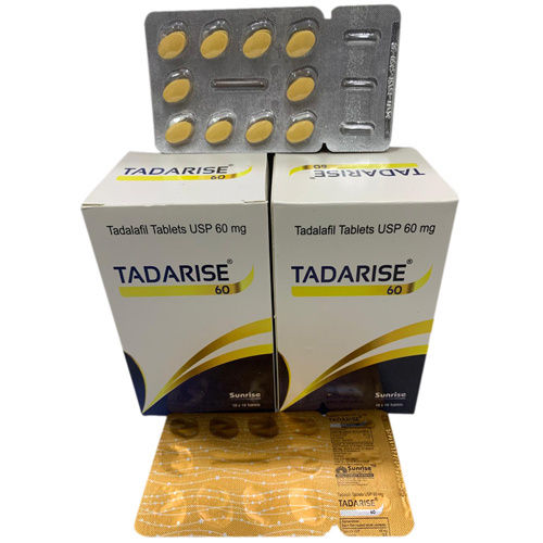 Tadarise 60 Mgtadalafil Tablets Usp - Drug Type: General Medicines