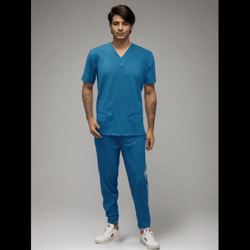 Scrub Spandex Stretchable Teal