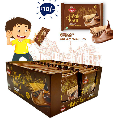 Choclate Flavoured Cream Wafers - Product Type: Chocolate