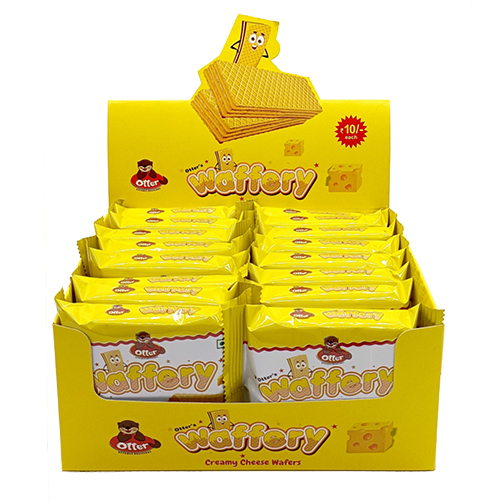 Creamy Cheese Wafers - Solid Bar Form, Infused with Luxurious Creamy Cheese