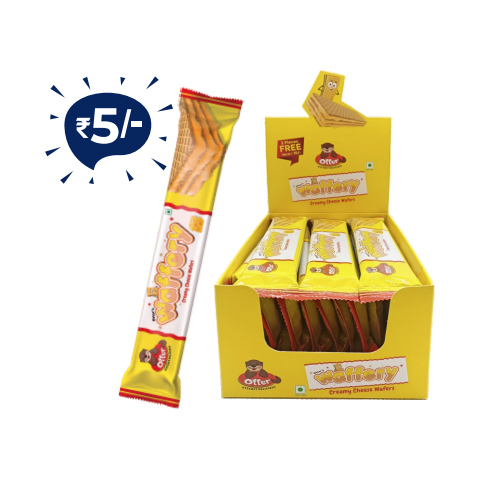 क्रीमी चीज़ वेफर्स