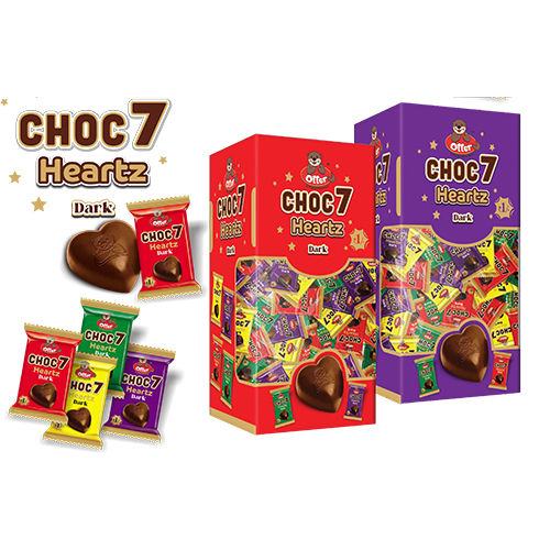 Choc 7 Heartz Dark - Product Type: Chocolate