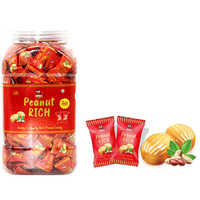 Peanut Crispy And Crunchy Peanut Candy - Solid Eggless Dessert | Delightfully Crispy Pieces Crafted With Roasted Peanuts