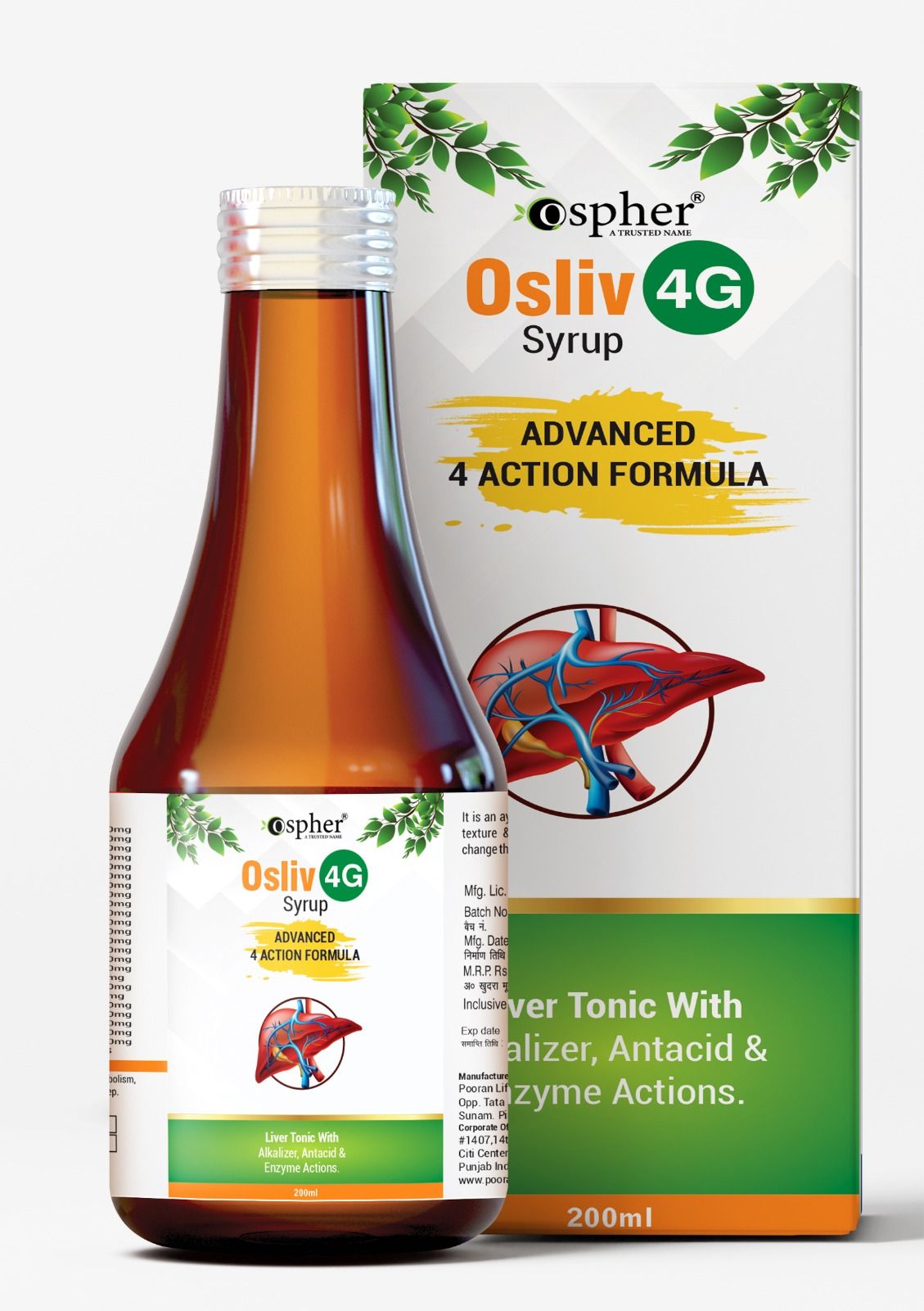 Os Liv 4G Syrup - Age Group: Suitable For All