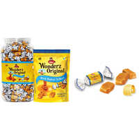Wonderz Original Butter Toffees - Solid Eggless Toffee Pieces | Delightfully Creamy Texture, Perfectly Sweet Flavor