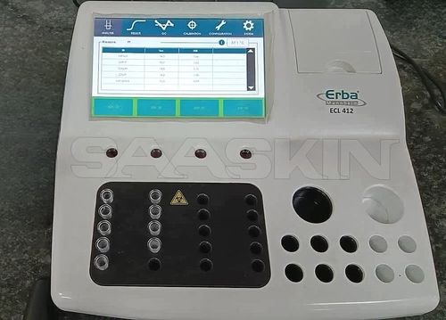 Erba Mannheim ECL 412 Four Channel Semi Automated Coagulation Analyzer