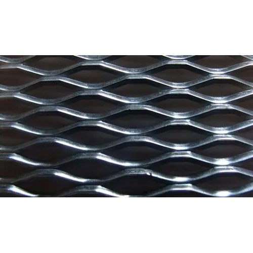 GI Expanded Wire Mesh - Steel Wire Mesh, Different Available Colors, Alloy Coated for Durability and Longevity