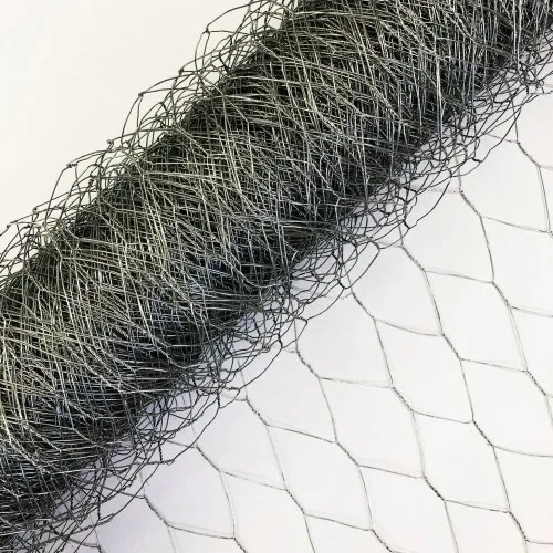 Hexagonal Netting Chicken Wire Mesh - Iron Material, Galvanized Wire, Coated Surface, Different Available Colors | Versatile for Animal Enclosures & Garden Fencing
