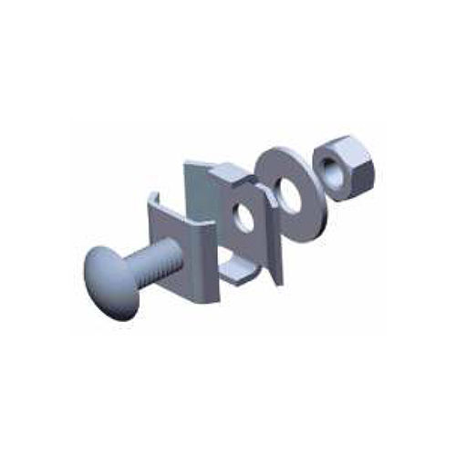 Horizontal Coupler - Material: Steel