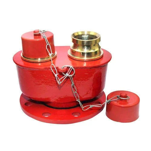 Two Way Breeching Inlet Valve - Color: Red