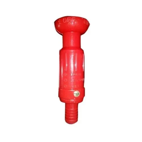 Fire Extinguisher Jet Spray Nozzle - Pvc Material, 63mm Size | Durable Design For Effective Firefighting, Precision Jet Spray Control