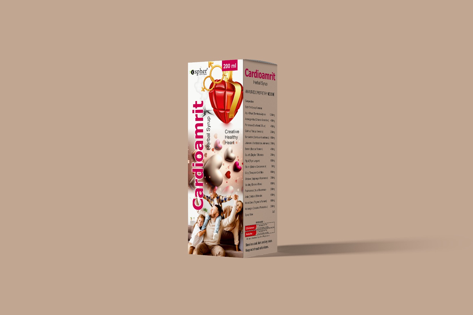 Cardioamrit Syrup - Age Group: For Adults