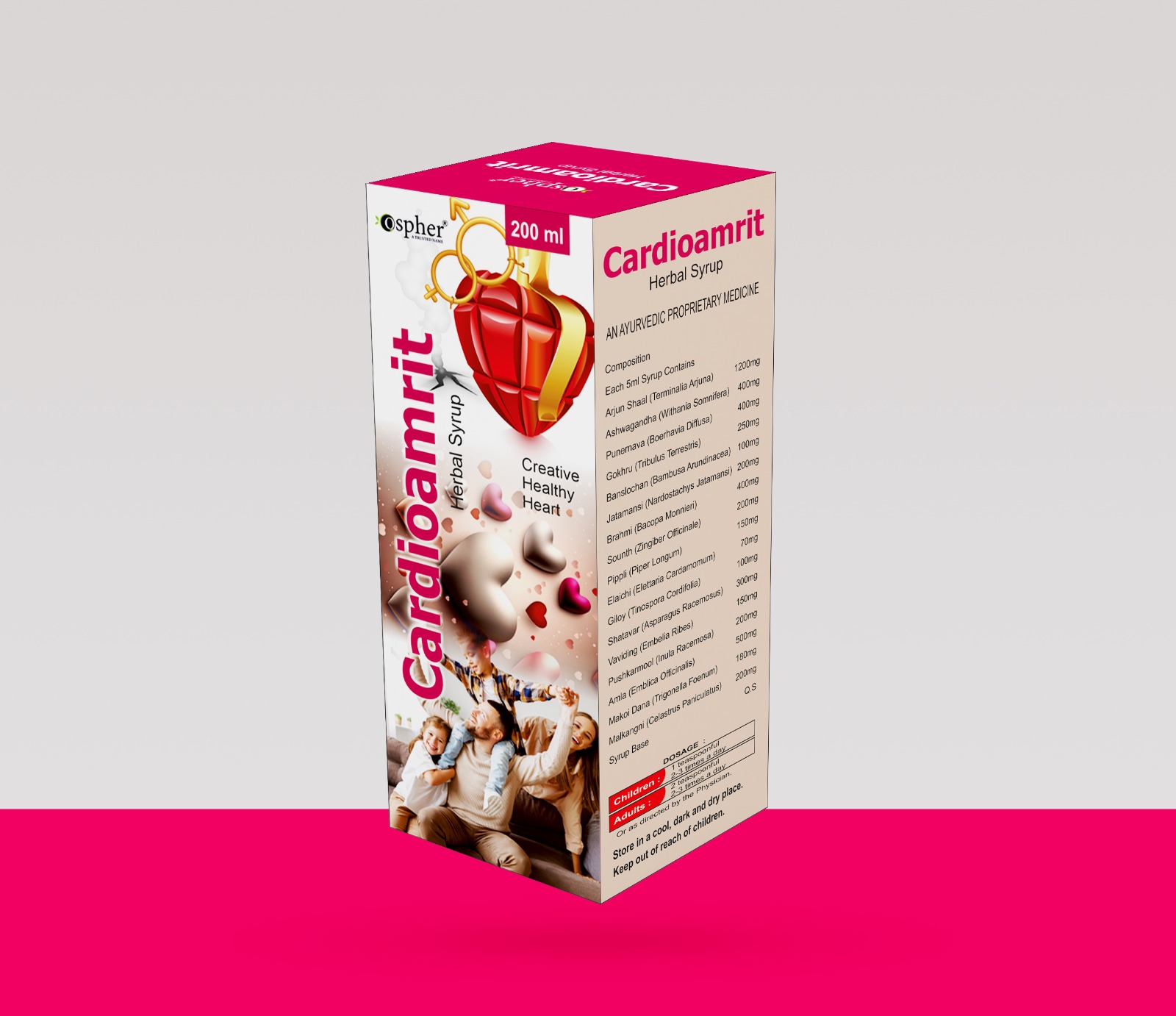 Cardioamrit Syrup - Age Group: For Adults