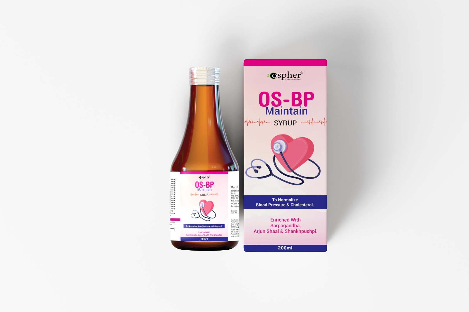 Os B.p Maintain Syrup - Age Group: For Adults