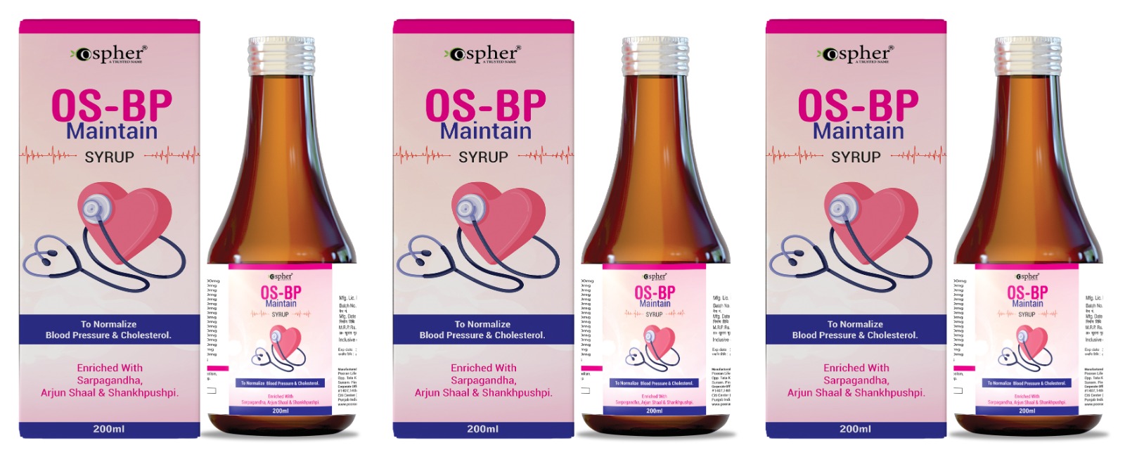 Os B.p Maintain Syrup - Age Group: For Adults
