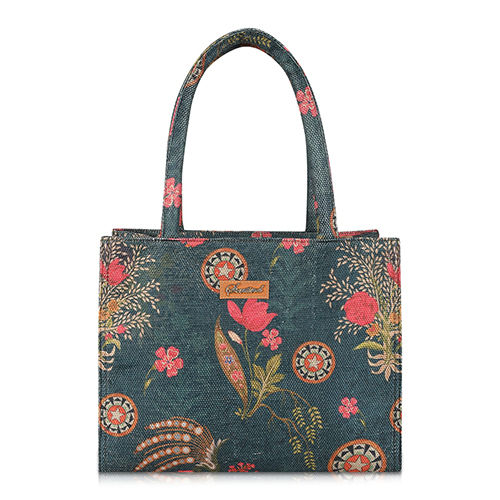 Sentinel Jute Women Tote Bag - Capacity: 17.2 Ltr