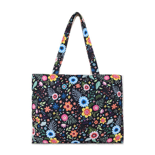 Floral Customized Tote Bag - Color: Different Available