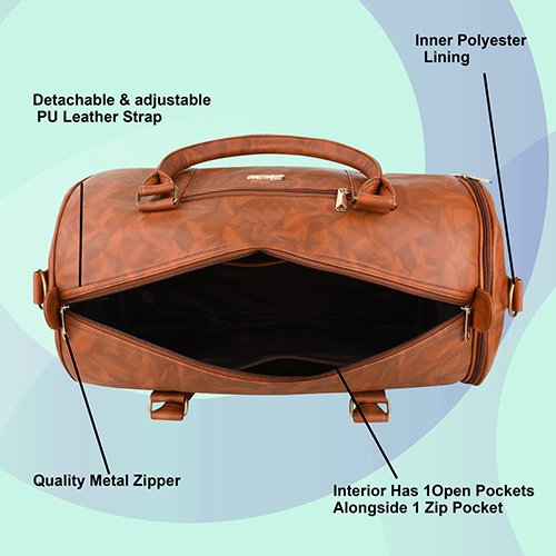 SENTINEL Leather Duffel Bag