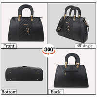 SENTINEL Black Women Leather Hand Bag