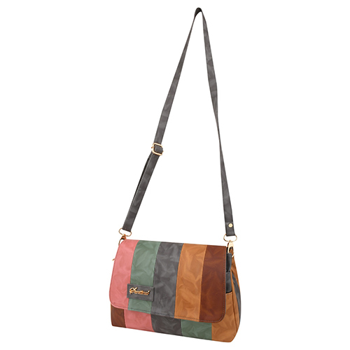 SENTINEL Colorblock Multicolor Sling Bag