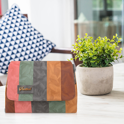 SENTINEL Colorblock Multicolor Sling Bag