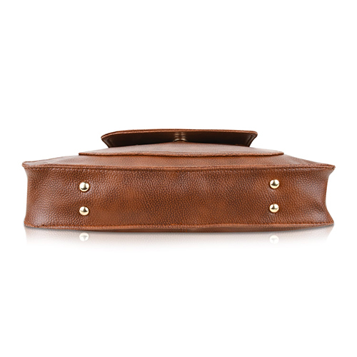 SENTINEL Brown Leather Sling Bag
