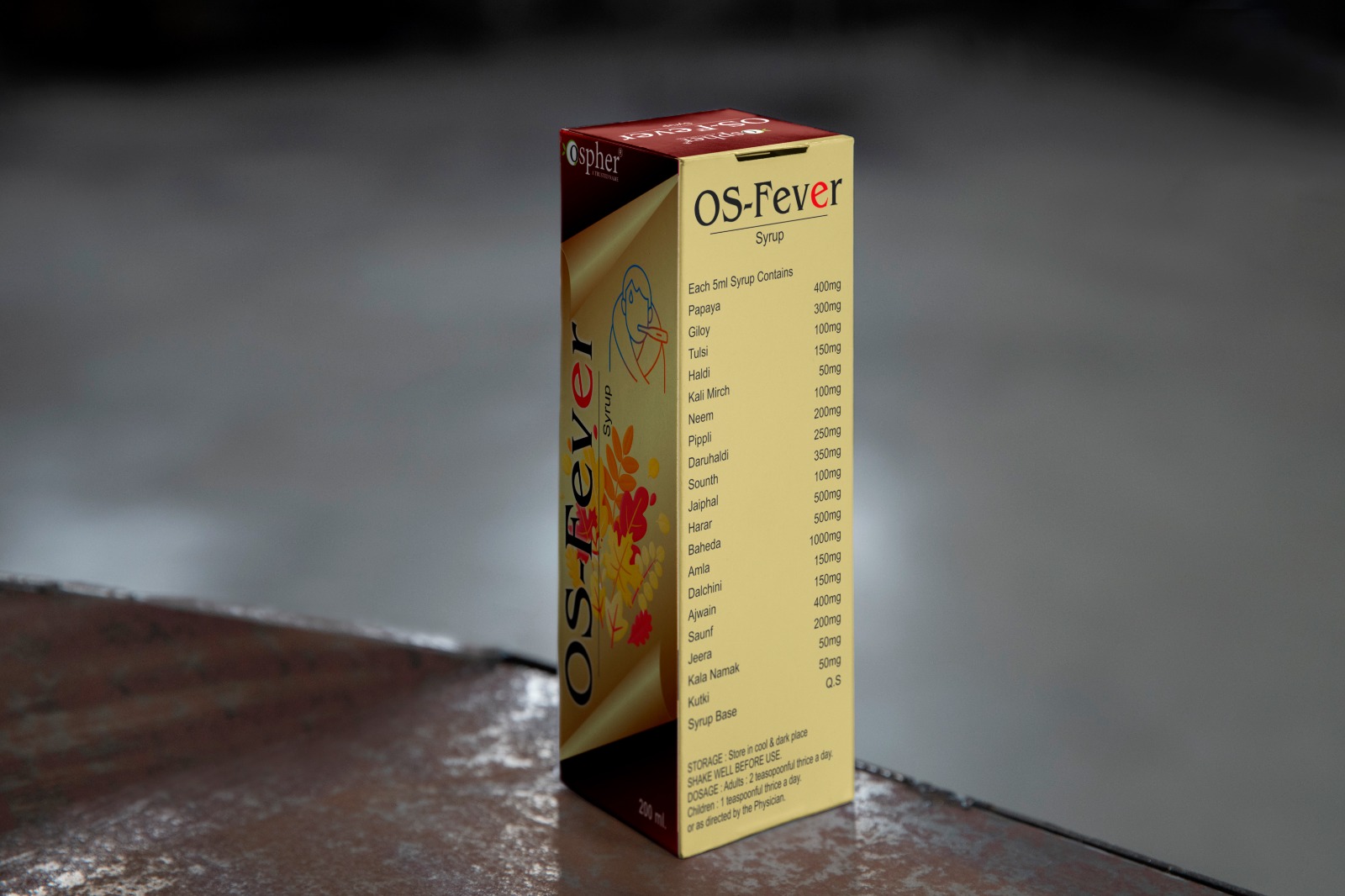 Os Fever Syrup - Age Group: Suitable For All